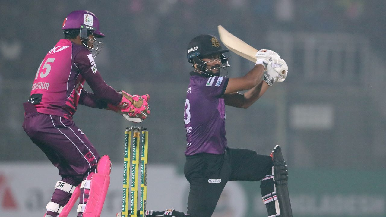 Mehedi Maruf hit a 35-ball half-century, Sylhet Strikers vs Chattogram Challengers, BPL 2023, Sylhet, January 28, 2023