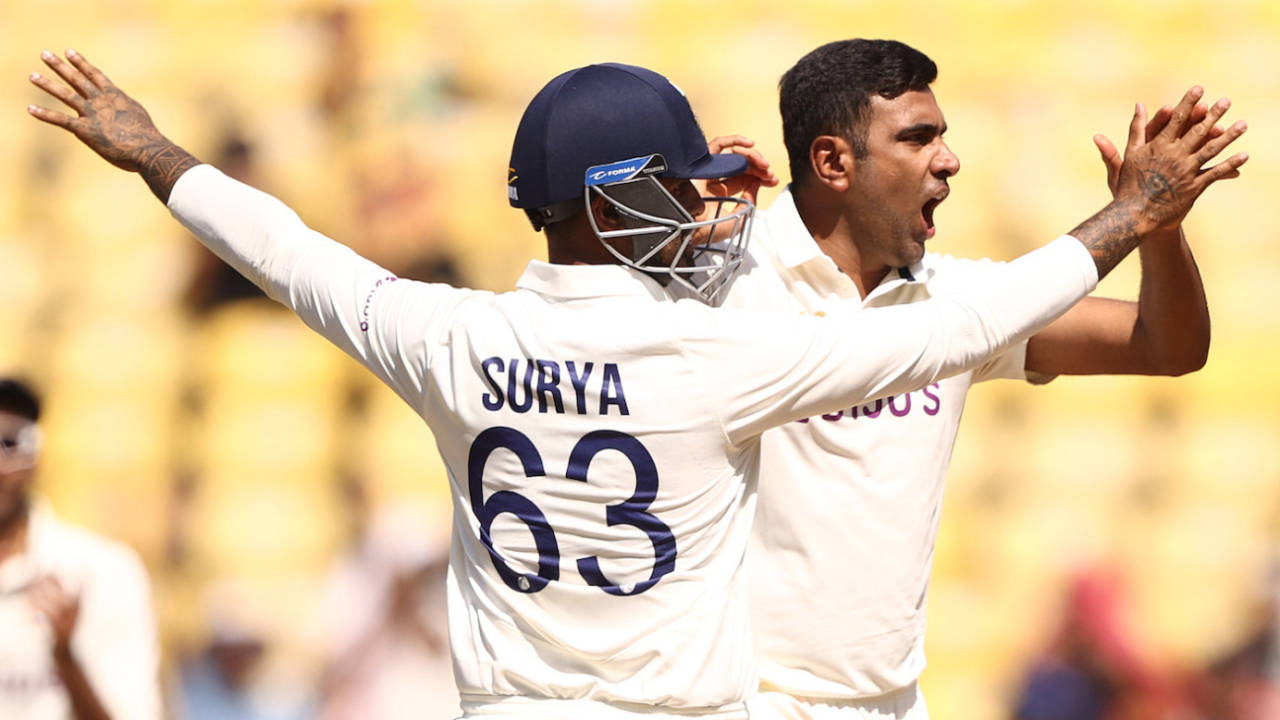 R Ashwin got his third for the innings when he trapped Matt Renshaw in front, India vs Australia, 1st Test, Nagpur, 3rd day, February 11, 2023
