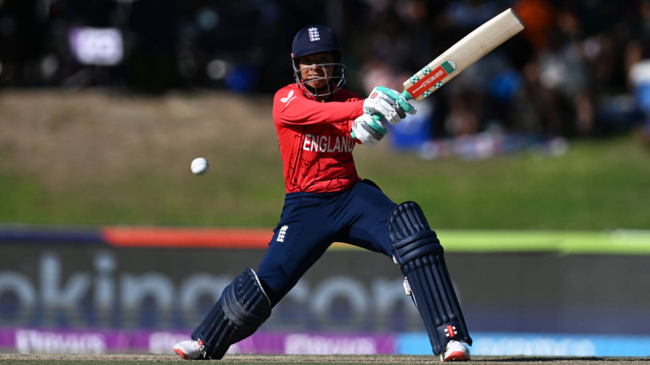 Sophia Dunkley carves another boundary for England, England vs West Indies, Women's T20 World Cup, Paarl, February 11, 2023