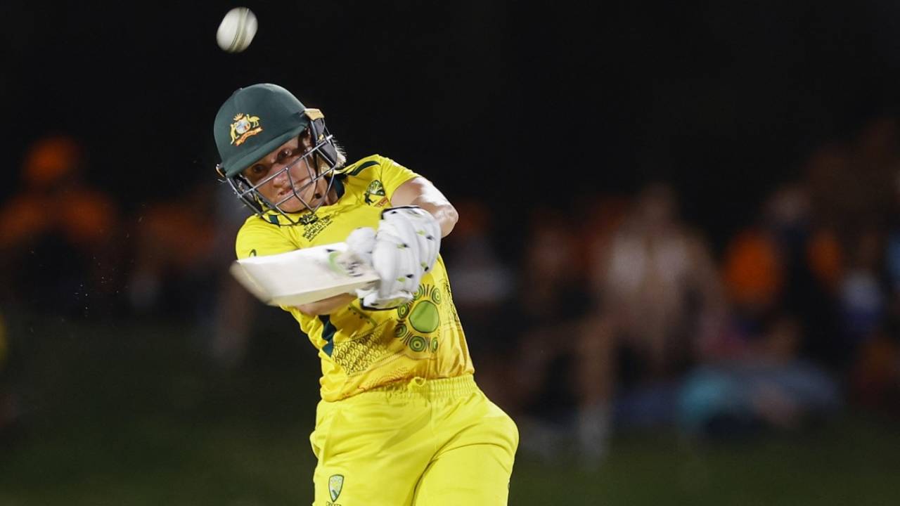 Alyssa Healy smashed 55 off 38 deliveries&nbsp;&nbsp;&bull;&nbsp;&nbsp;AFP/Getty Images