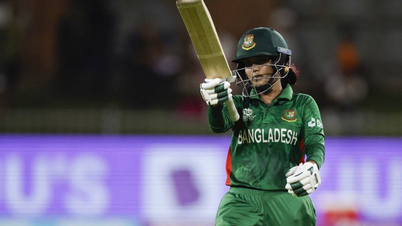 Nigar Sultana is the first woman from Bangladesh to hit a fifty in T20 World Cups, Australia vs Bangladesh, Women's T20 World Cup, Gqeberha, February 14, 2023