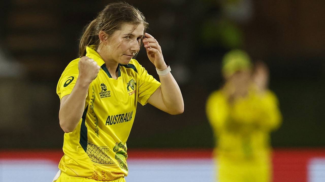 Georgia Wareham struck twice in her final over, Australia vs Bangladesh, Women's T20 World Cup, Gqeberha, February 14, 2023