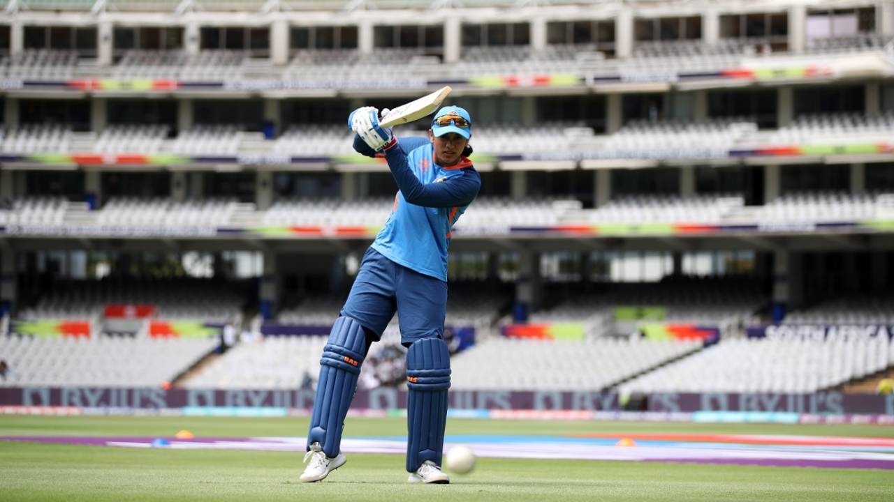 Smriti Mandhana warms up ahead of the game, India vs West Indies, Women's T20 World Cup, Cape Town, February 15, 2023