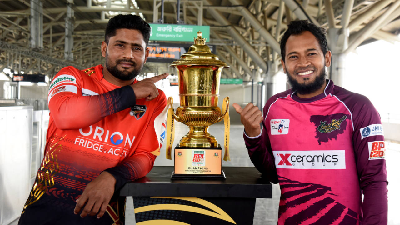 Imrul Kayes and Mushfiqur Rahim, the captains ahead of the final, Comilla Victorians vs Sylhet Strikers, BPL 2023 final, Dhaka, February 15, 2023