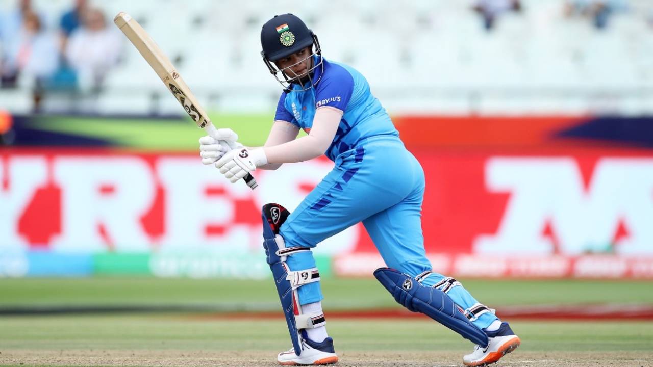 Shafali Verma was quick off the blocks even as India lost Smriti Mandhana and Jemimah Rodrigues, India vs West Indies, Women's T20 World Cup, Cape Town, February 15, 2023