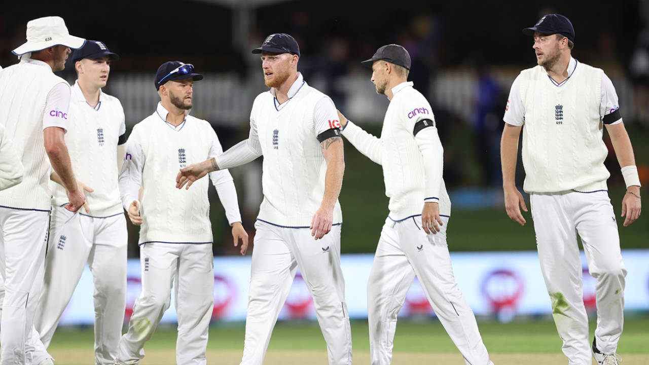 Ben Stokes' declaration was vindicated by late wickets&nbsp;&nbsp;&bull;&nbsp;&nbsp;Phil Walter/Getty Images