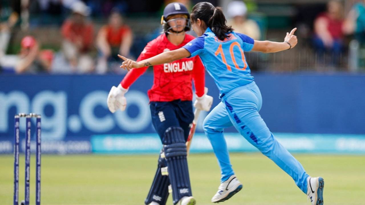 Renuka Singh is back in the T20I squad and also set for a Test debut&nbsp;&nbsp;&bull;&nbsp;&nbsp;AFP/Getty Images