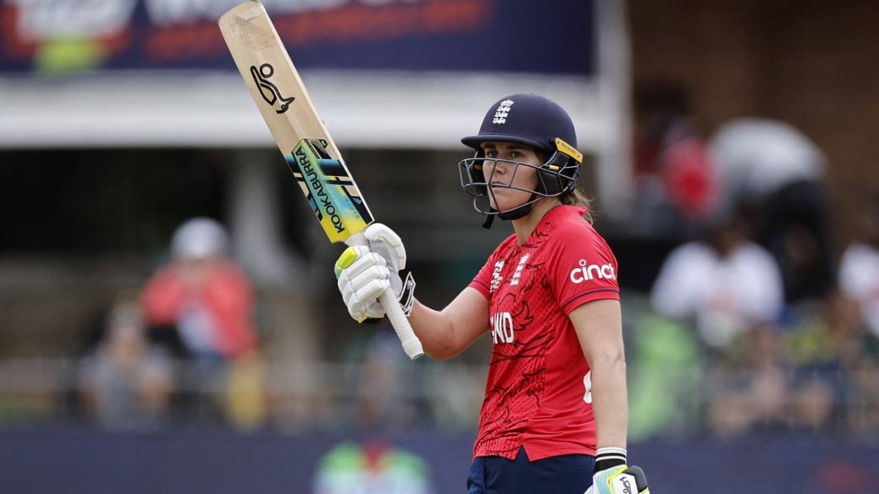 Nat Sciver-Brunt rescued England from a precarious position and set them up for a strong finish&nbsp;&nbsp;&bull;&nbsp;&nbsp;AFP/Getty Images