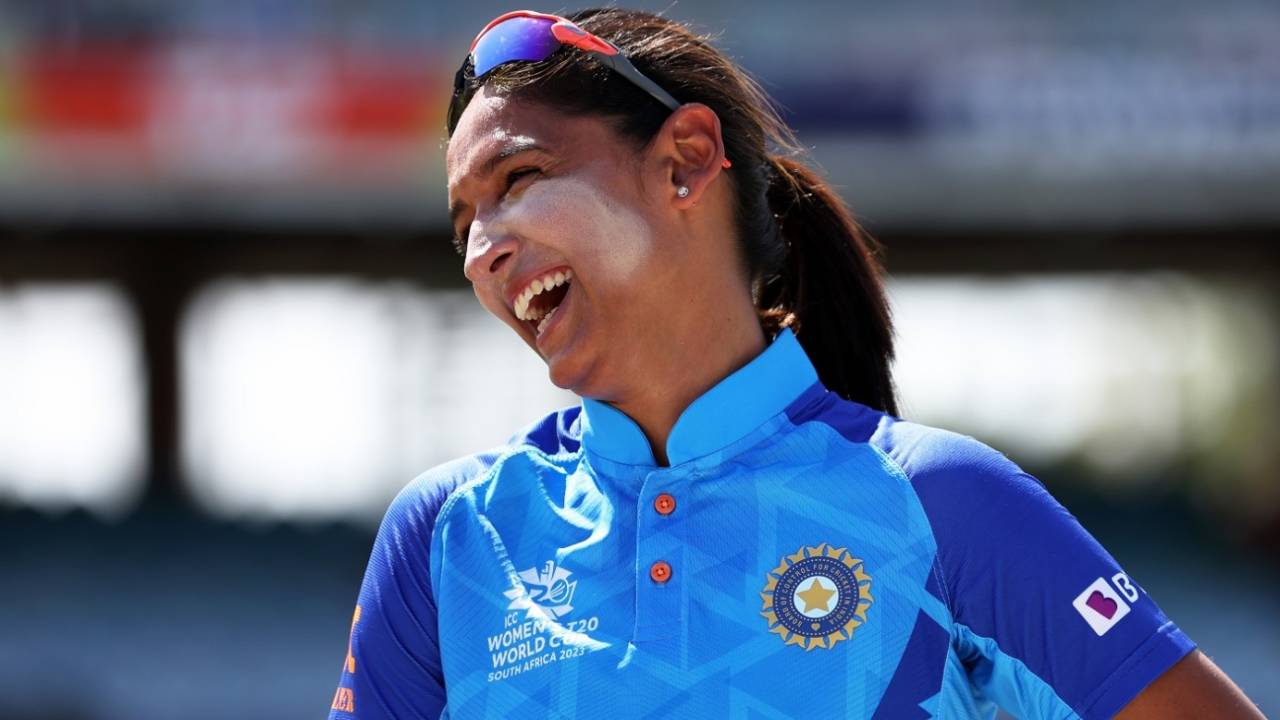 Harmanpreet Kaur has a laugh, India vs Ireland, Group 2, ICC Women's T20 World Cup, Gqeberha, February 20, 2023