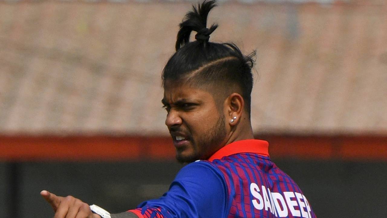 Sandeep Lamichhane took 4 for 45 against Scotland, Nepal vs Scotland, ICC Men's Cricket World Cup League 2, Kirtipur, February 21, 2023
