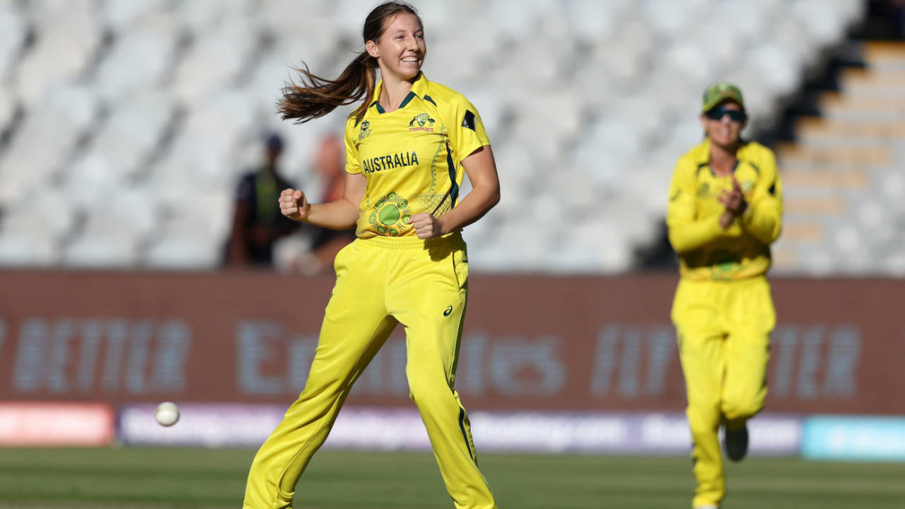 Darcie Brown made a crucial middle-overs breakthrough, Australia vs India, Women's T20 World Cup, semi-final, Cape Town, February 23, 2023