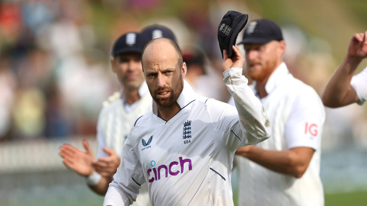 Jack Leach finished with 5 for 157&nbsp;&nbsp;&bull;&nbsp;&nbsp;Getty Images