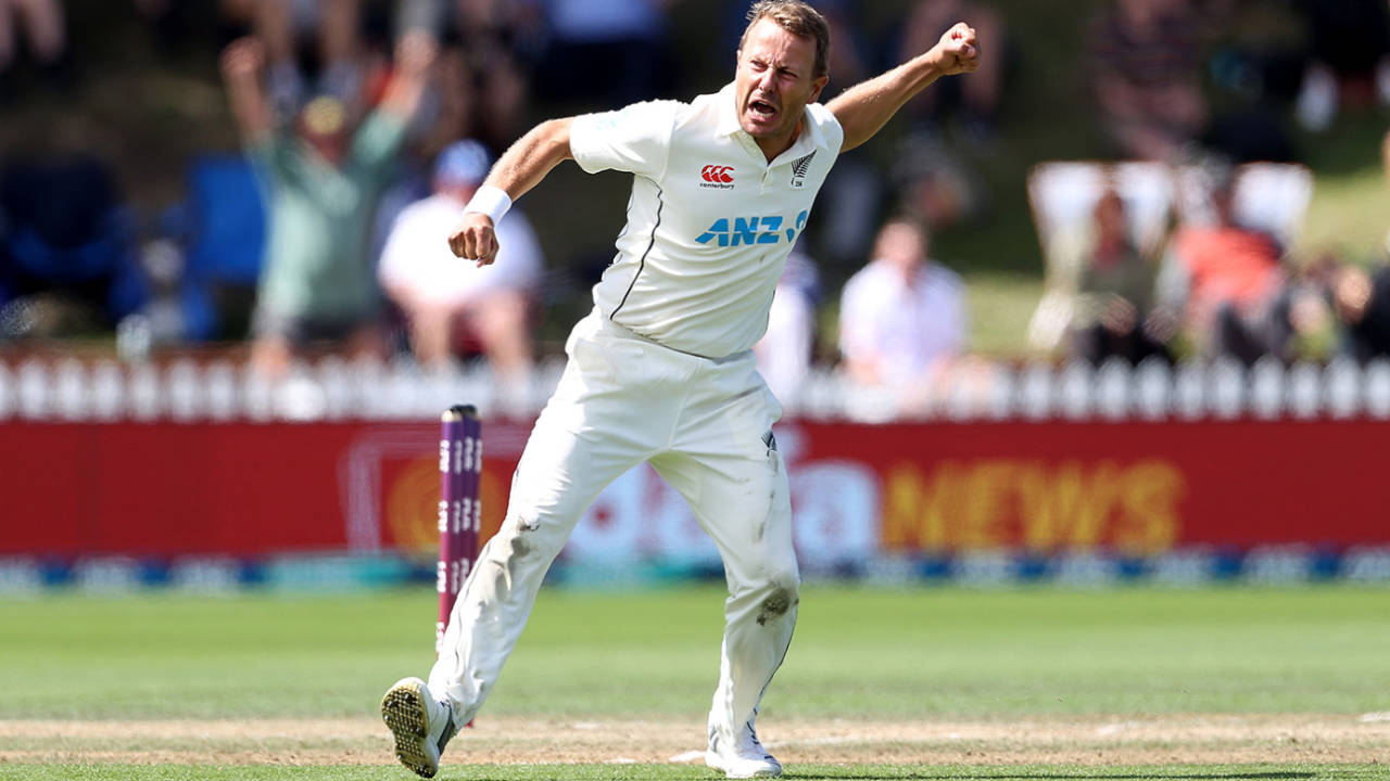 Neil Wagner roars after dismissing Joe Root, New Zealand vs England, 2nd Test, Wellington, 5th day, February 28, 2023