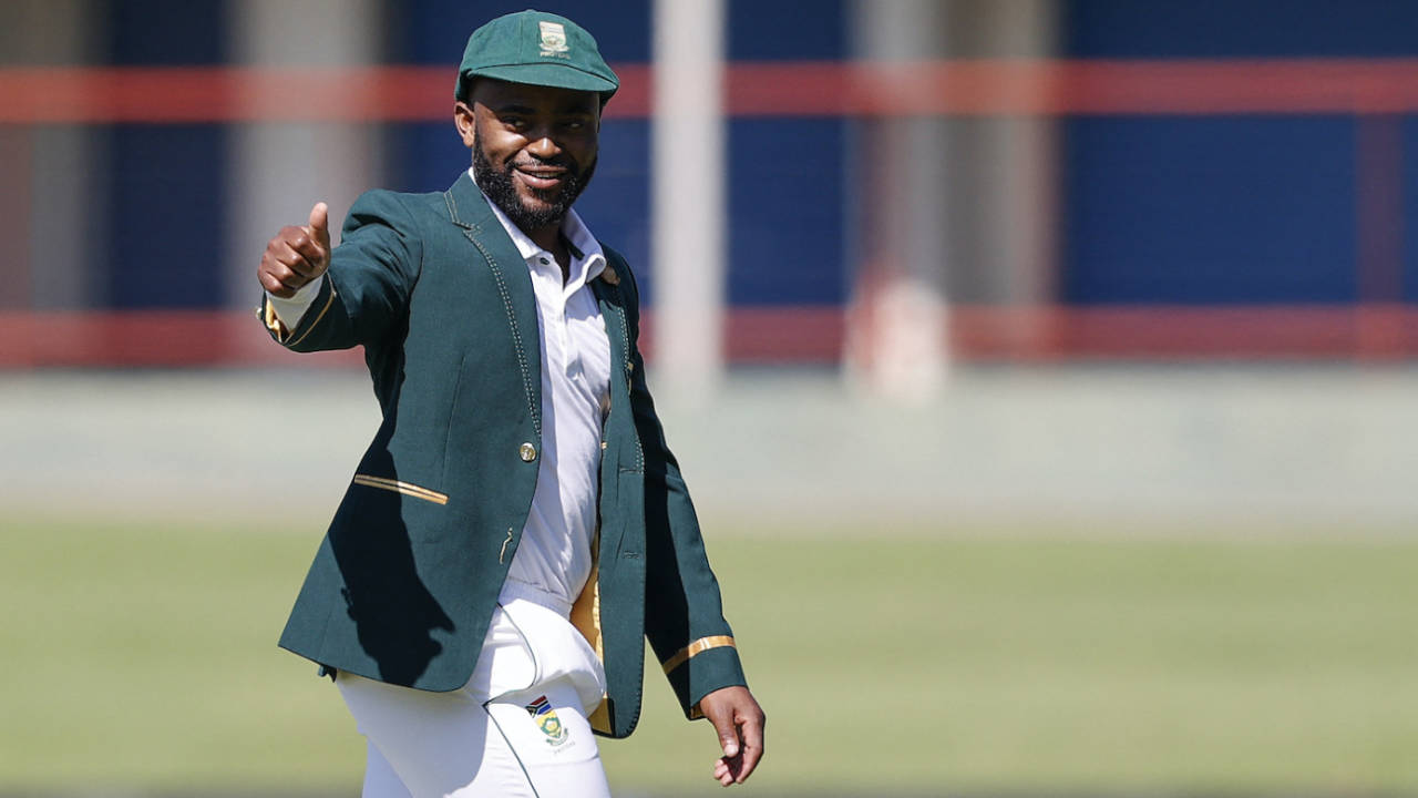 Temba Bavuma is happy on his first day as South Africa's Test captain, South Africa vs West Indies, 1st Test, Centurion, 1st day, February 28, 2023
