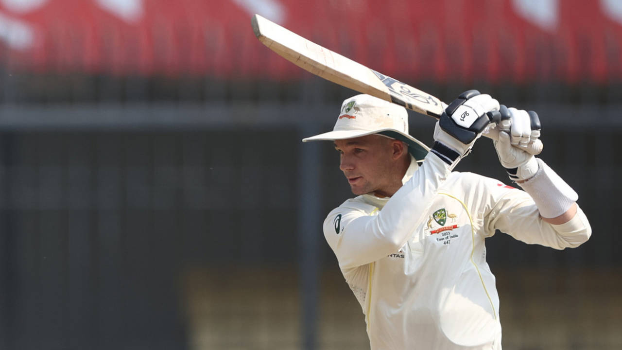 Peter Handscomb turns on the style, India vs Australia, 3rd Test, Indore, 2nd day, March 2, 2023