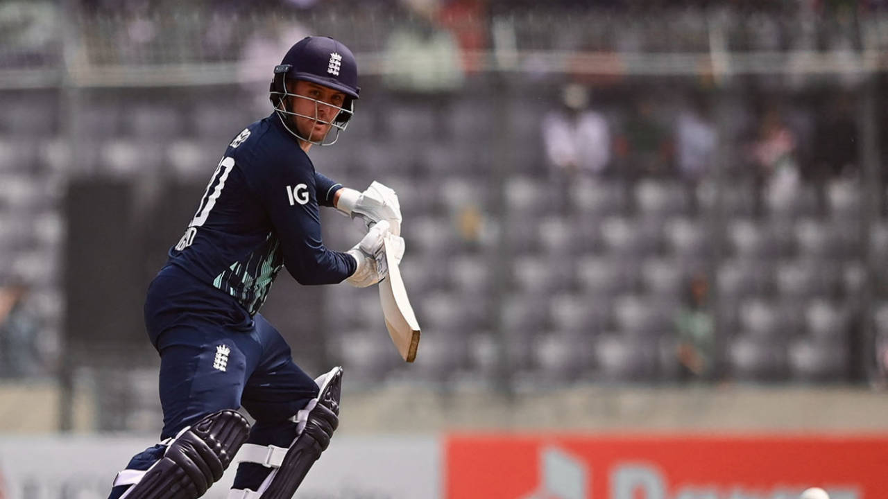 Jason Roy set England's platform with a hard-earned half-century, Bangladesh vs England, 2nd ODI, Mirpur, March 3, 2023