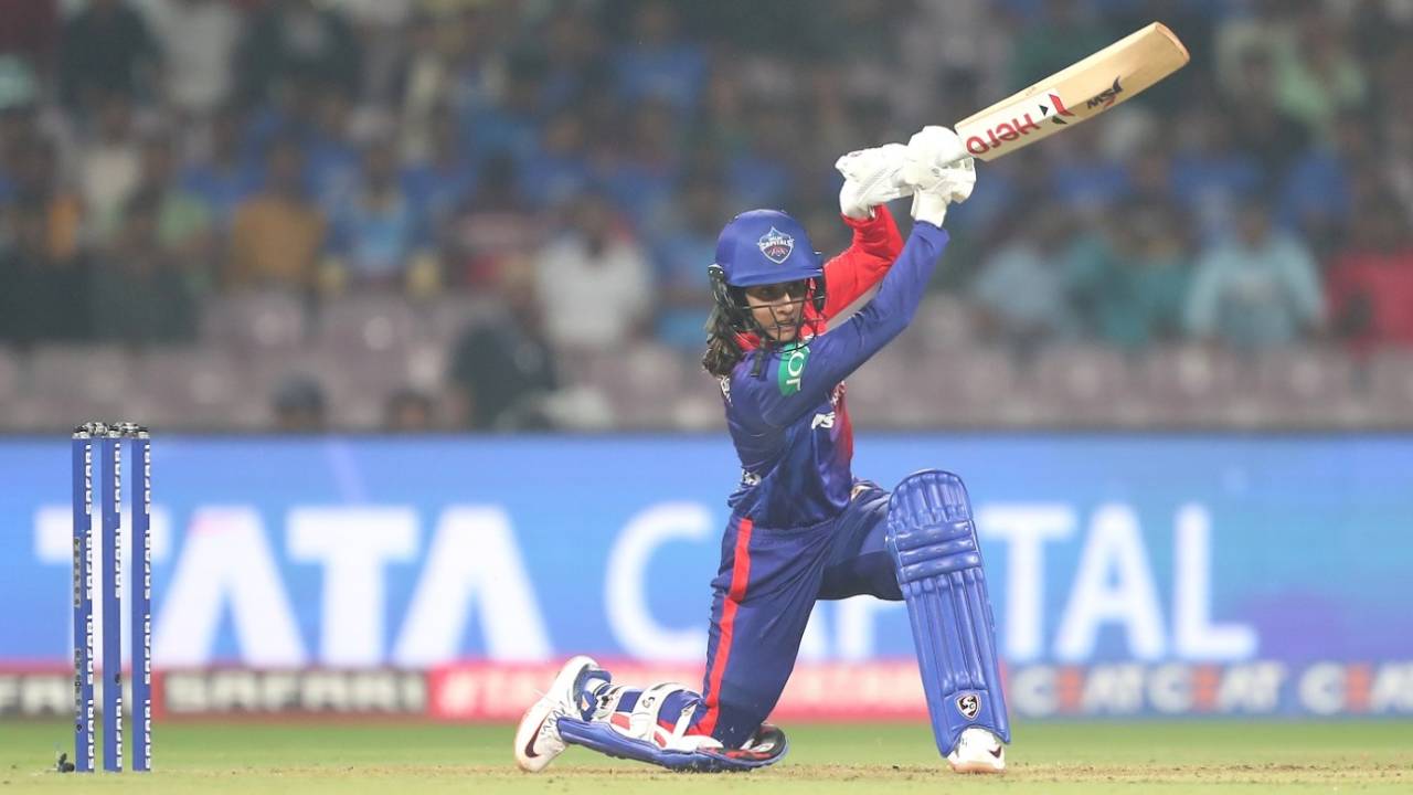 Jemimah Rodrigues goes over cover, Delhi Capitals vs UP Warriorz, Women's Premier League, Navi Mumbai, March 7, 2023