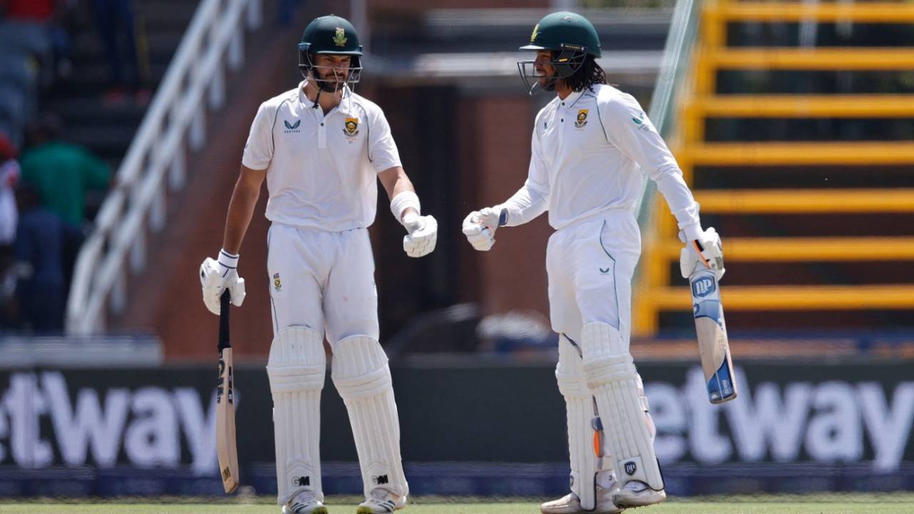 Aiden Markram and Tony de Zorzi get together, South Africa vs West Indies, 2nd Test, Johannesburg, 1st day, March 8, 2023