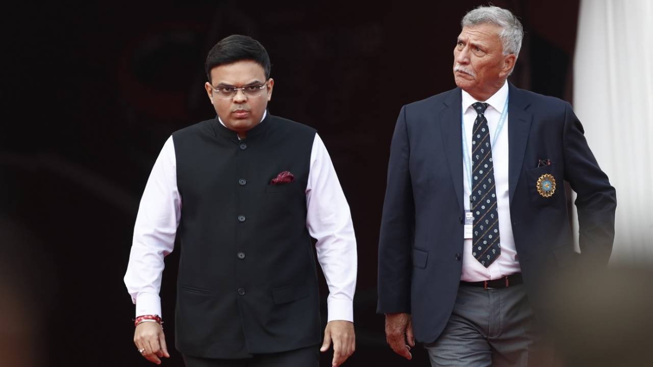 BCCI secretary Jay Shah and president Roger Binny walk out, India vs Australia, 4th Test, Ahmedabad, 1st day, March 9, 2023