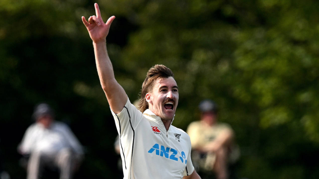 Blair Tickner debuted for New Zealand's Test team against England in 2023&nbsp;&nbsp;&bull;&nbsp;&nbsp;Getty Images