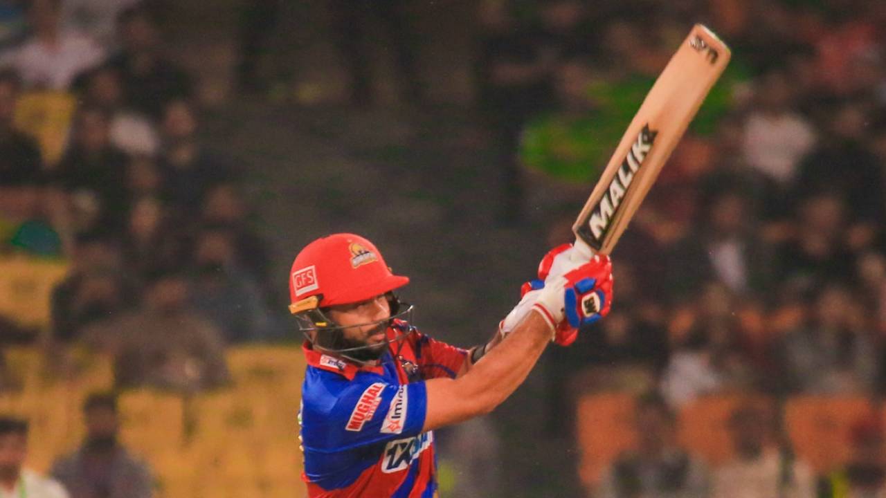 Muhammad Akhlaq injected some impetus into Karachi Kings' innings