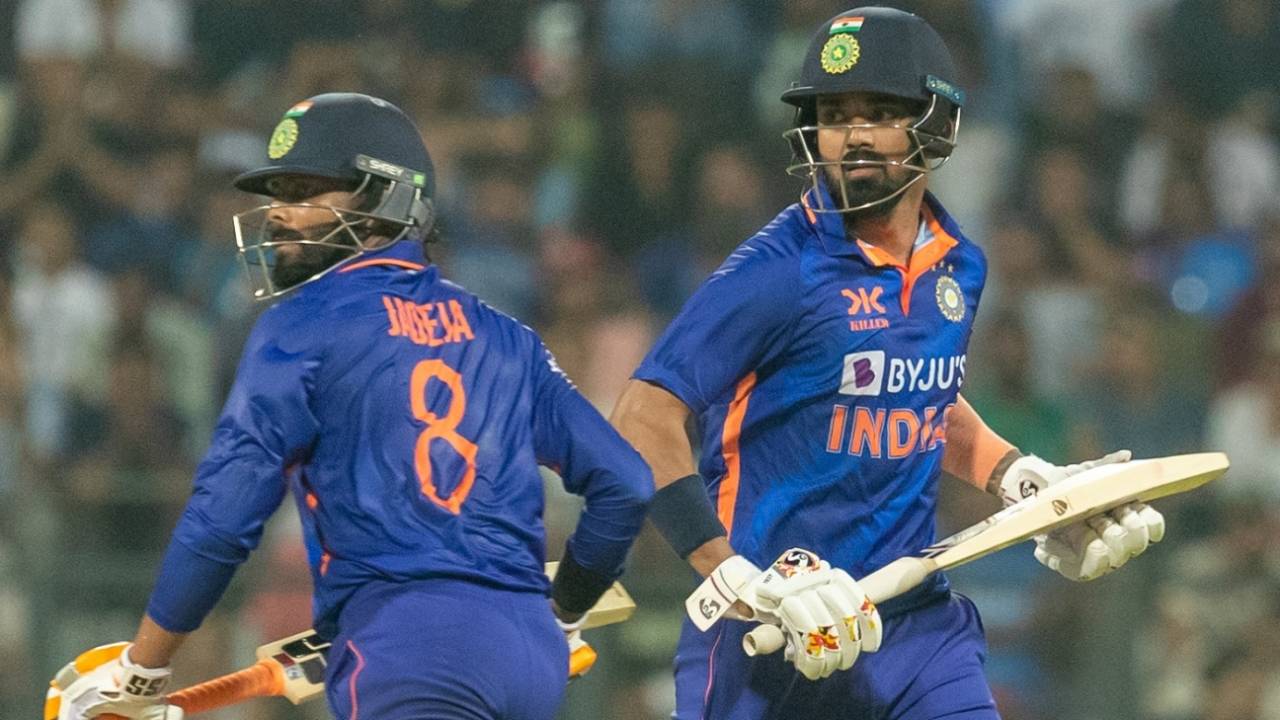 Ravindra Jadeja and KL Rahul added the only half-century stand for India, India vs Australia, 1st ODI, Mumbai, March 17, 2023