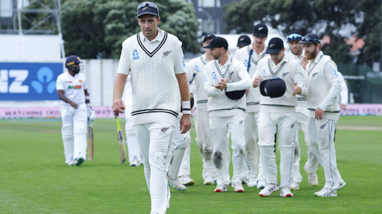 Tim Southee led New Zealand to a 2-0 series win, New Zealand vs Sri Lanka, 2nd Test, 4th day, Wellington, March 20, 2023