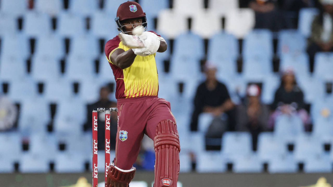 Rovman Powell led West Indies to victory&nbsp;&nbsp;&bull;&nbsp;&nbsp;AFP/Getty Images