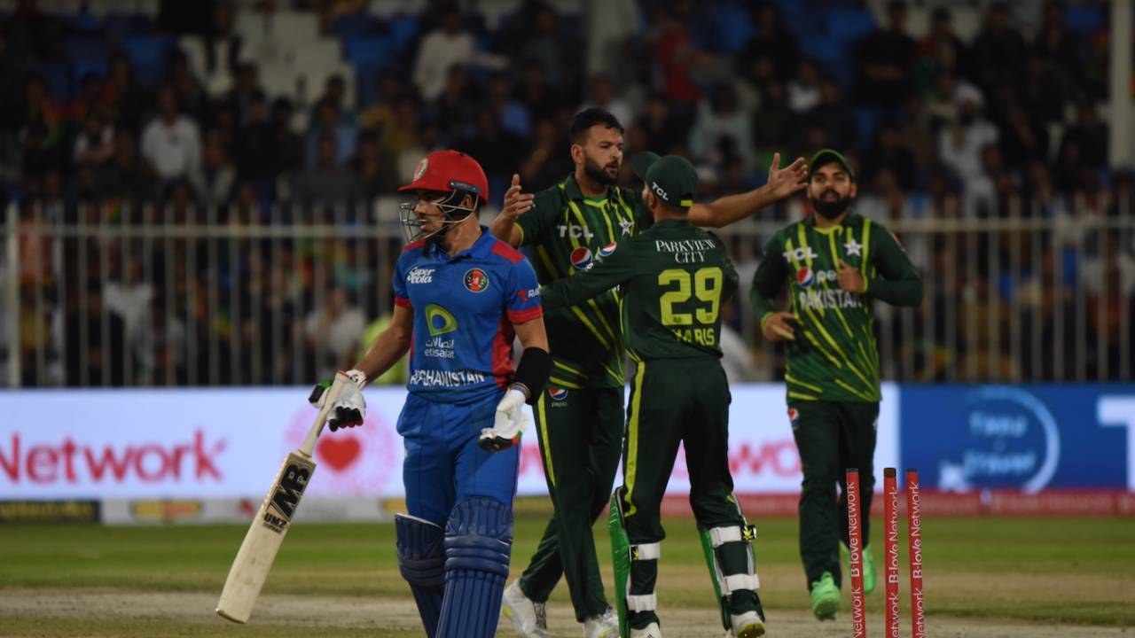 Ihsanullah picked up three wickets, Afghanistan vs Pakistan, 3rd T20I, Sharjah, March 27, 2023