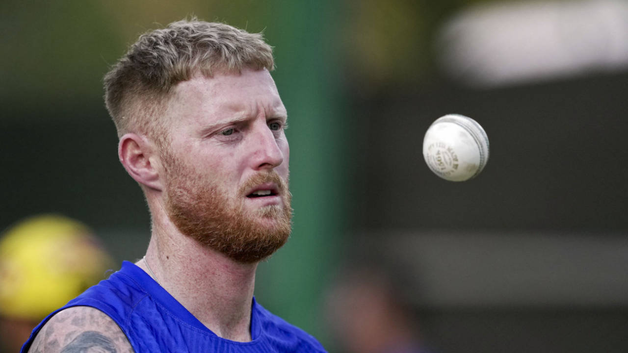 Ben Stokes wears a pensive look in the nets, IPL 2023, Ahmedabad, March 30, 2023