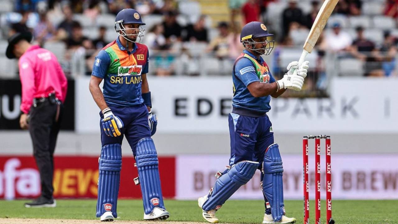 Kusal Perera got a half-century in his first competitive game in over a year&nbsp;&nbsp;&bull;&nbsp;&nbsp;Getty Images