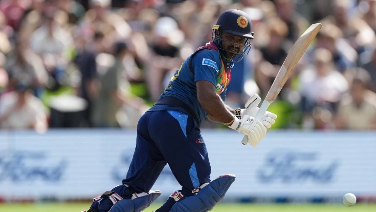Kusal Perera scored 35 off 32 balls, New Zealand vs Sri Lanka, 2nd T20I, Dunedin, April 5, 2023