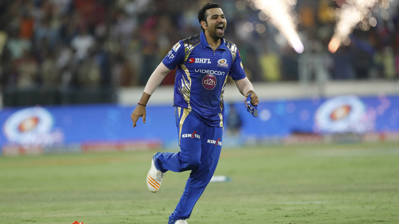 Man of many hats: this year Rohit Sharma's captaincy roles at national team and franchise level came into conflict with each other&nbsp;&nbsp;&bull;&nbsp;&nbsp;Tsering Topgyal/Associated Press