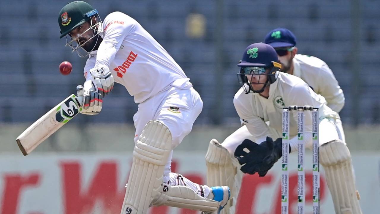 Litton Das came out all guns blazing to start the chase, Bangladesh vs Ireland, Only Test, 4th day, Dhaka, April 7, 2023
