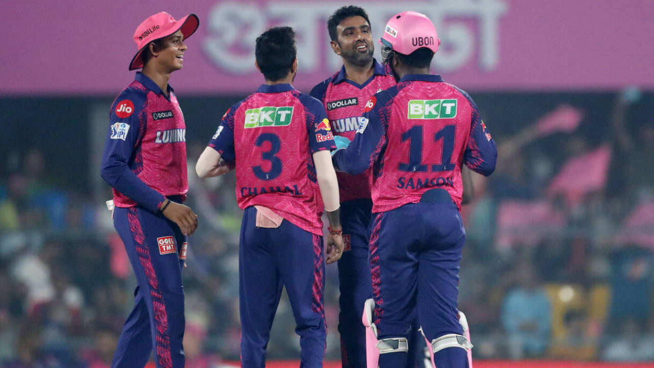 R Ashwin finished with figures of 4-0-25-2, Rajasthan Royals vs Delhi Capitals, IPL 2023, Guwahati, April 8, 2023