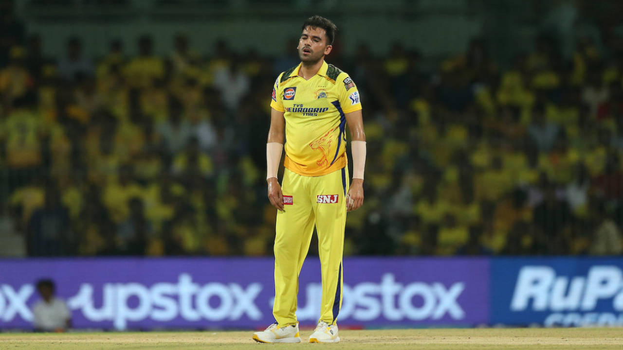 Deepak Chahar has been out of action with a hamstring injury, Chennai Super Kings vs Lucknow Super Giants, IPL 2023, Chennai, April 3, 2023