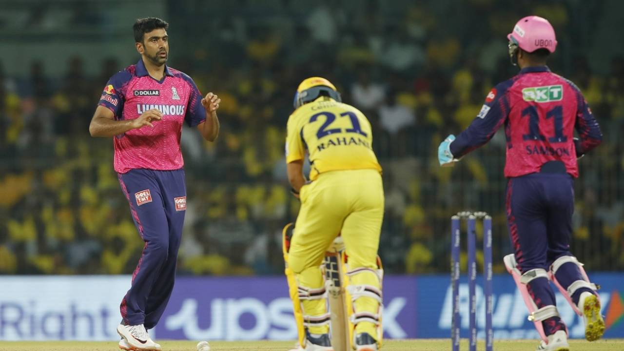 राजस्थान के स्पिनरों ने बीच के ओवरों में पांच विकेट लिए&nbsp;&nbsp;&bull;&nbsp;&nbsp;BCCI