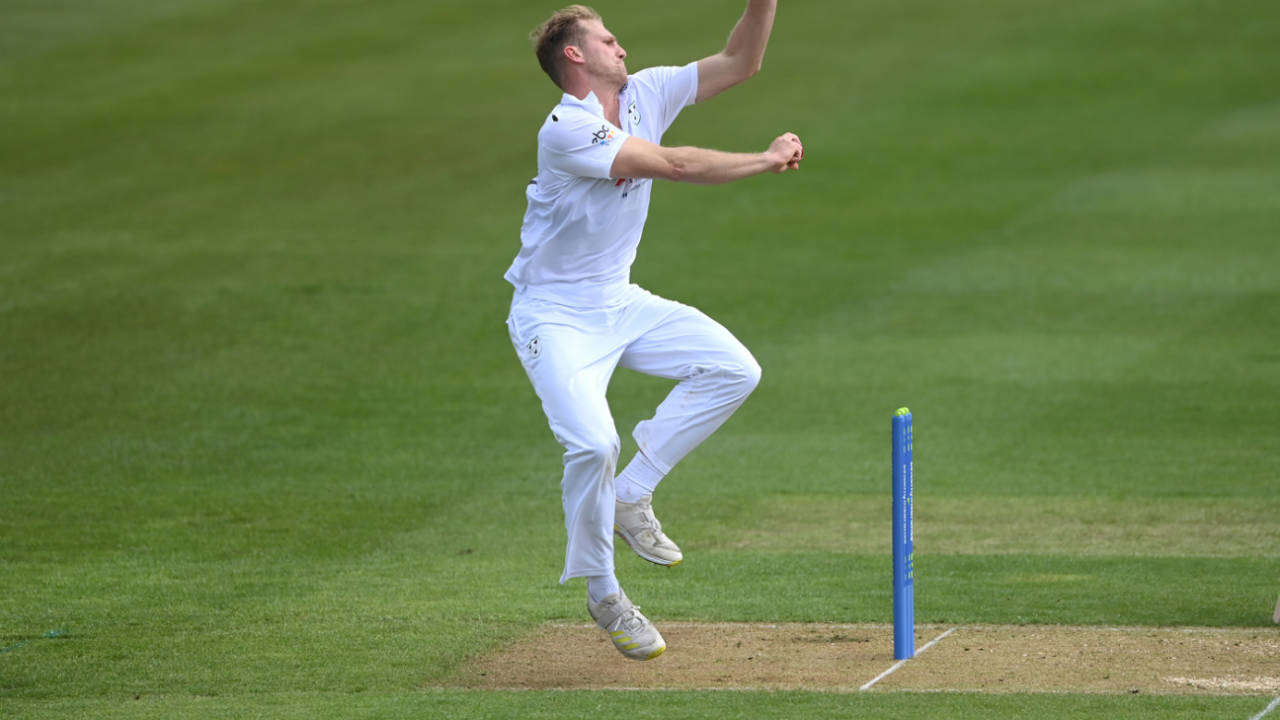Dillon Pennington spearheaded Worcestershire's attack, Durham vs Worcestershire, Chester-le-Street, County Championship, Apri 13, 2023
