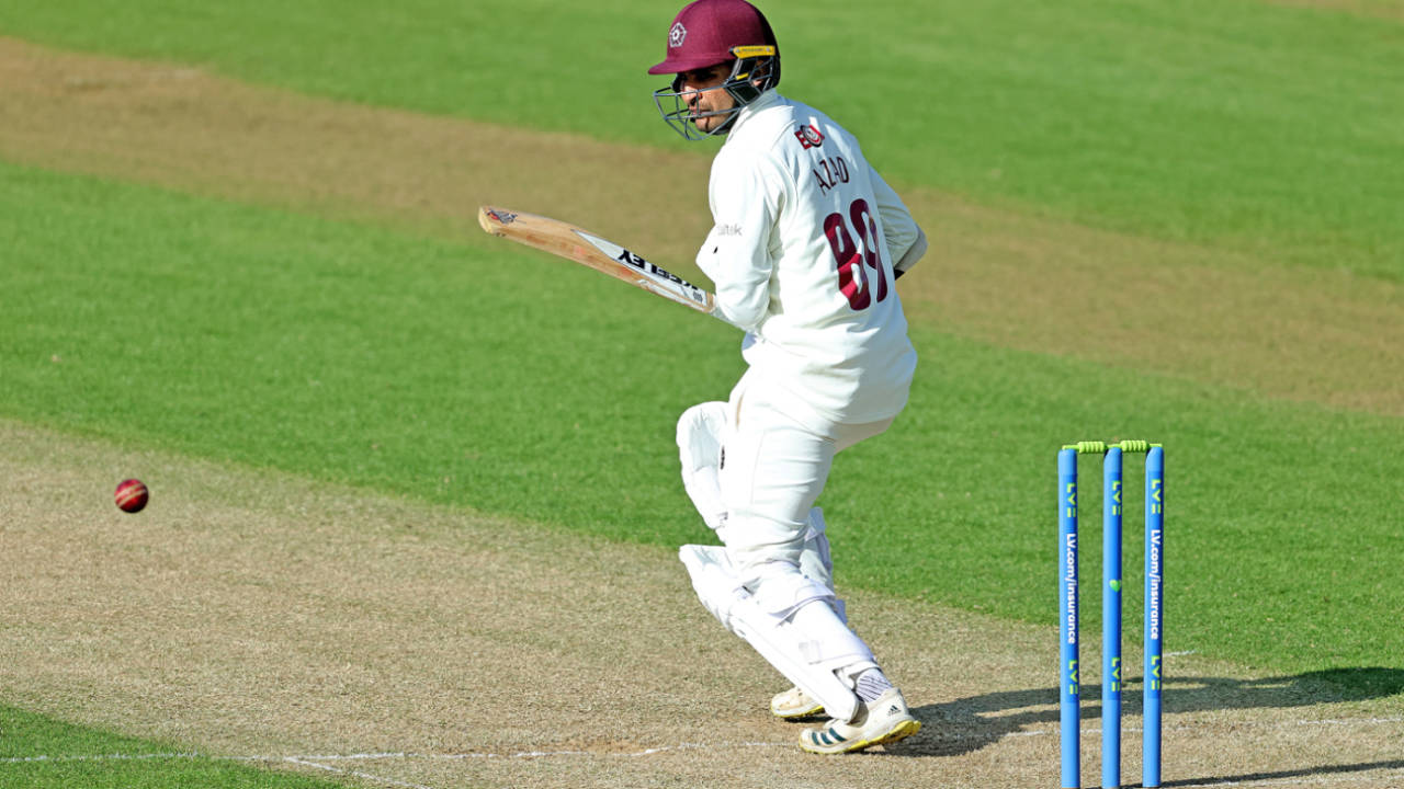 Hassan Azad is seeking to revive his career at Northants, Northants vs Middlesex, Northampton, County Championship, 2nd day, April 14, 2023