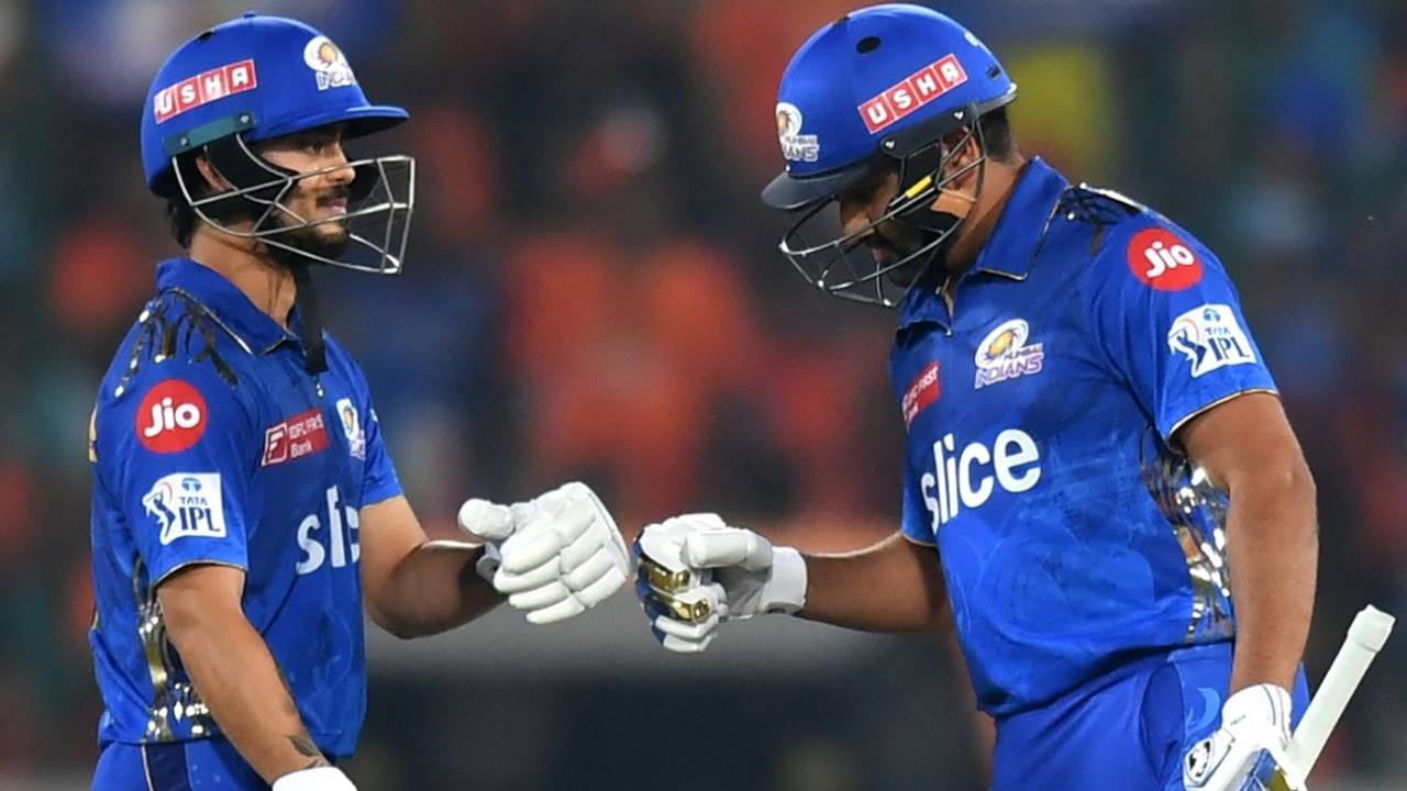 Rohit Sharma and Ishan Kishan have been among the most attacking openers this season, Sunrisers Hyderabad vs Mumbai Indians, IPL 2023, Hyderabad, April 18, 2023