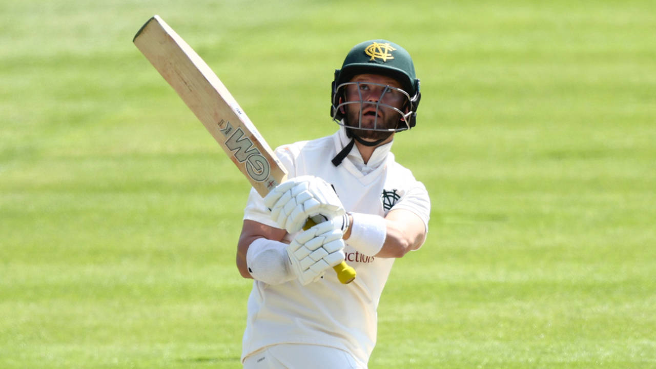 Ben Duckett held things together for Nottinghamshire, Middlesex vs Nottinghamshire, Lord's, County Championship, 1st day, April 20, 2023