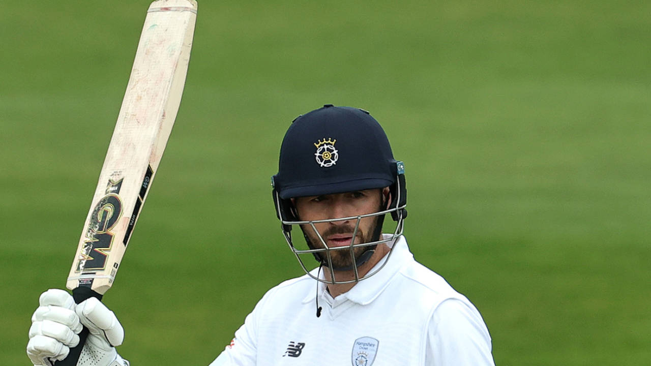 James Vince made an imposing 186 on a dank day at Northampton&nbsp;&nbsp;&bull;&nbsp;&nbsp;Getty Images