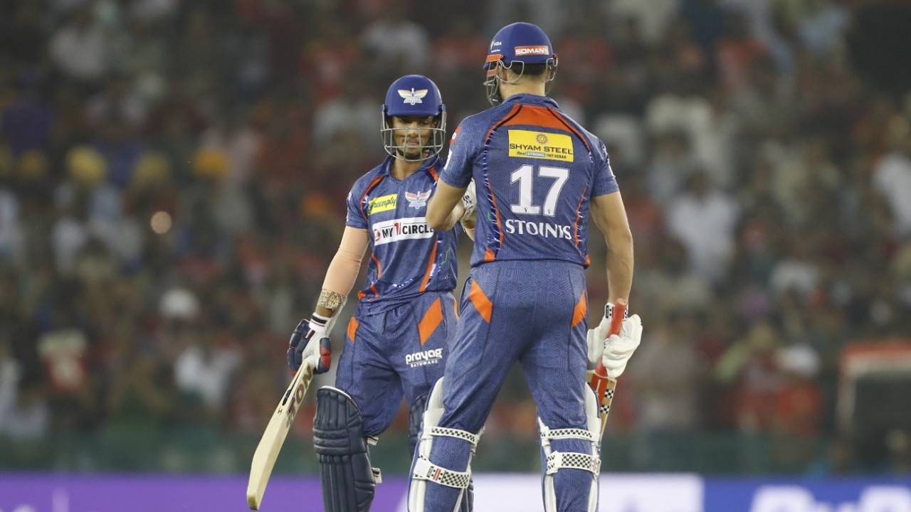 Ayush Badoni and Marcus Stoinis stitched together an 89-run stand, Punjab Kings vs Lucknow Super Giants, IPL, Mohali, April 28, 2023