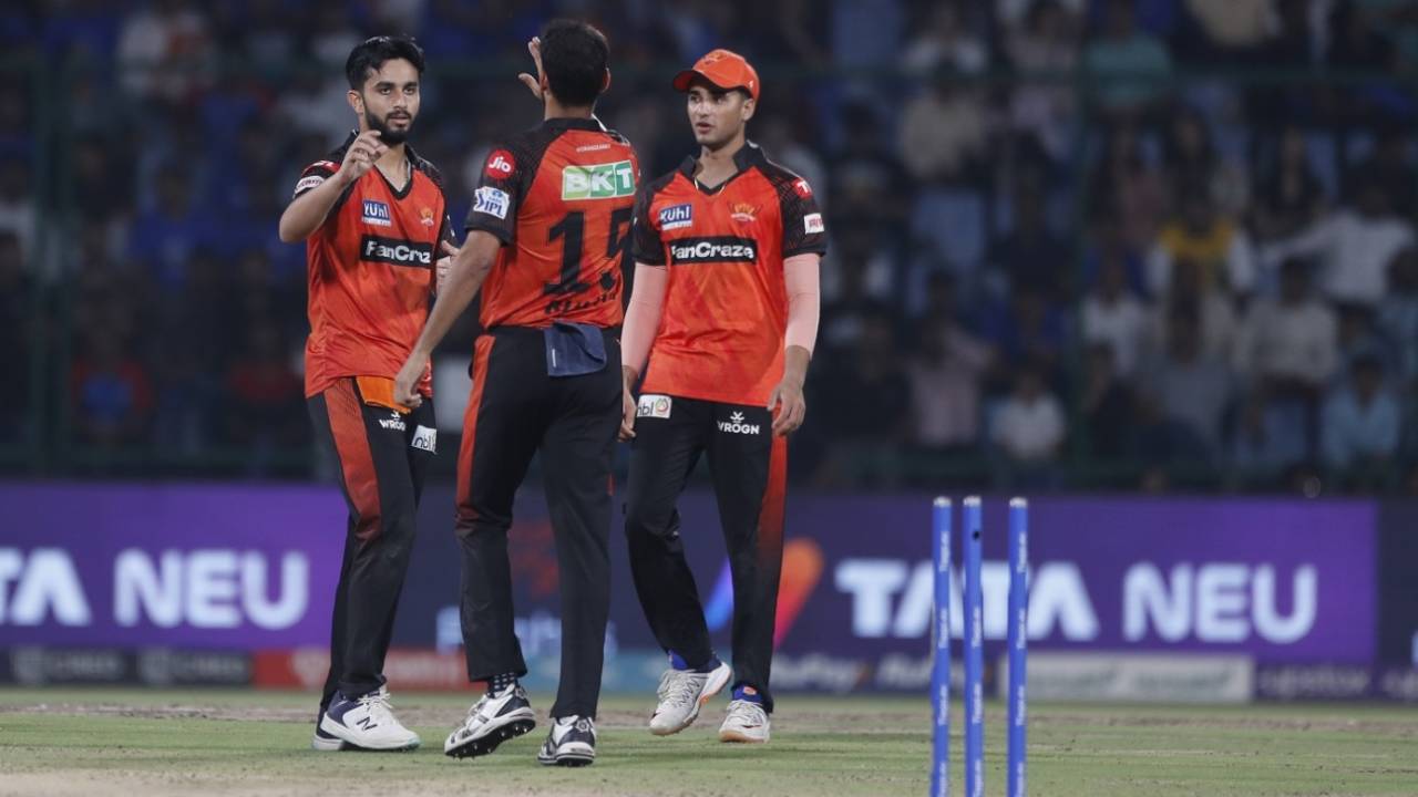 Mayank Markande had Priyam Garg bowled, Delhi Capitals vs Sunrisers Hyderabad, IPL 2023, Delhi, April 29, 2023