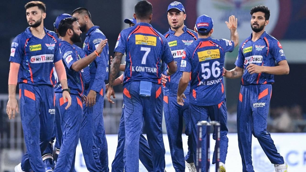 LSG controlled the proceedings with 13 overs of spin, Lucknow Super Giants v Royal Challengers Bangalore, IPL 2023, Lucknow, May 1, 2023