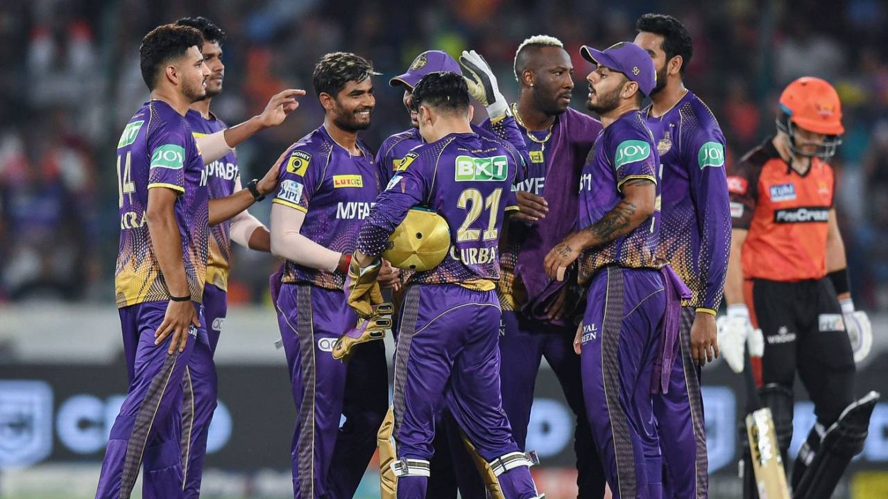 KKR wrapped up a win by five runs