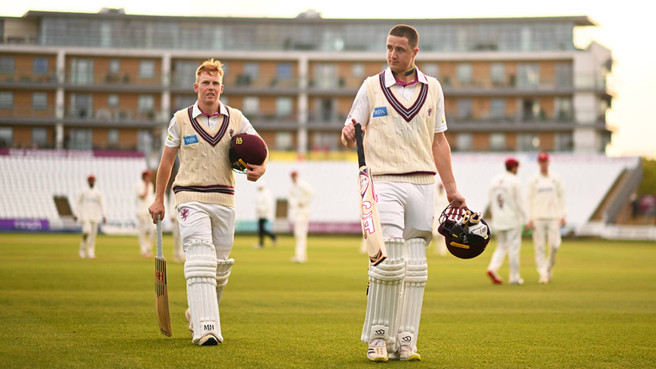Tom Kohler-Cadmore's innings put Somerset in a strong position, Somerset vs Northamptonshire, County Championship, Division One, Taunton, May 5, 2023