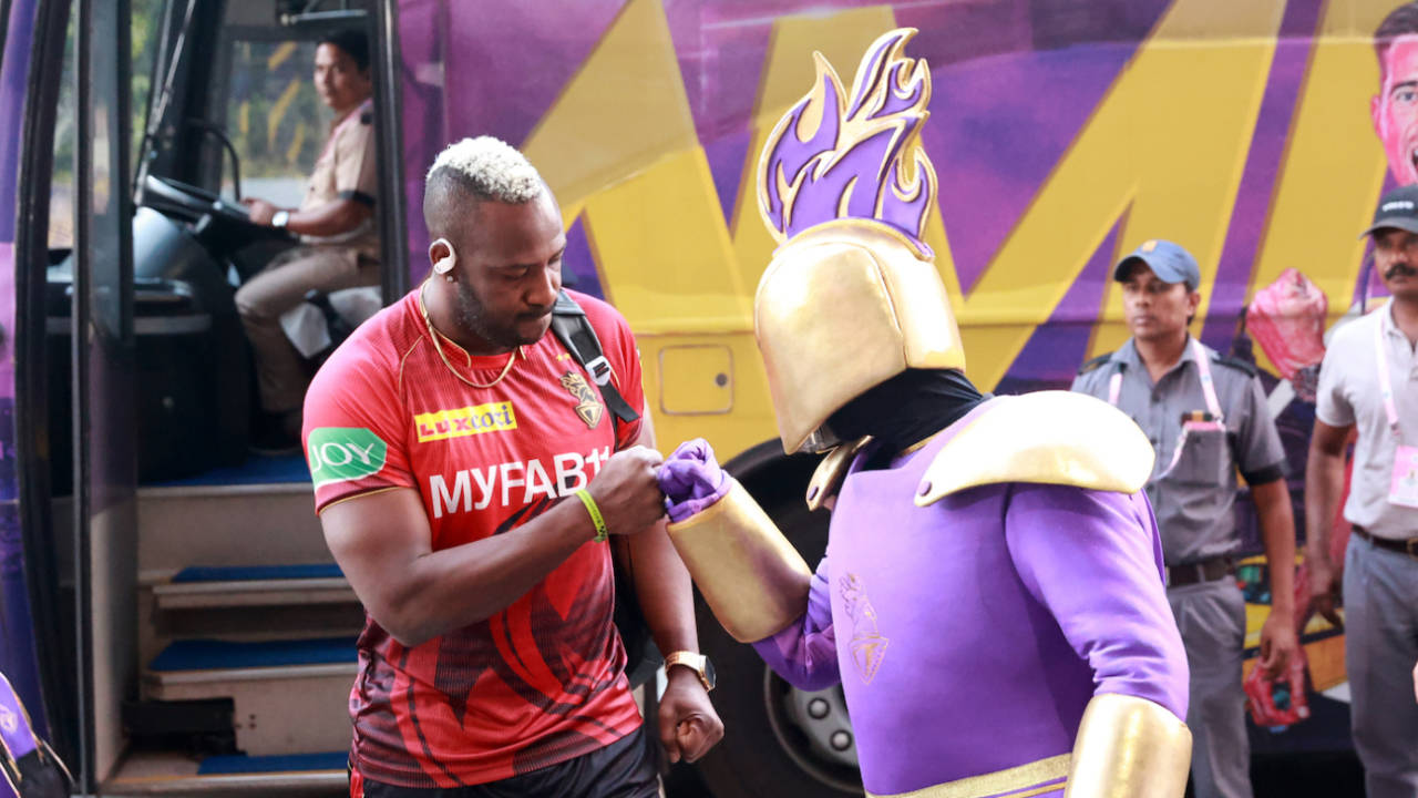 Andre Russell has joined his fourth Knight Riders team&nbsp;&nbsp;&bull;&nbsp;&nbsp;BCCI