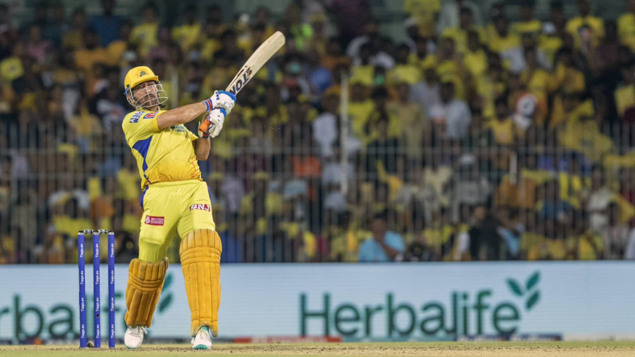 MS Dhoni, not for the first time this season, struck meaty blows towards the end, Chennai Super Kings vs Delhi Capitals, IPL 2023, Chennai, May 10, 2023