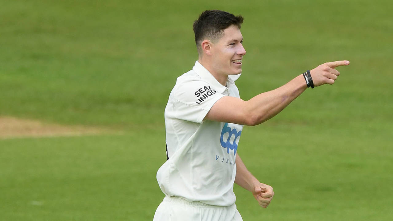 Matthew Potts claimed the early wicket of Adam Lyth, Durham vs Yorkshire, LV= County Championship, Chester-le-Street, May 11, 2023